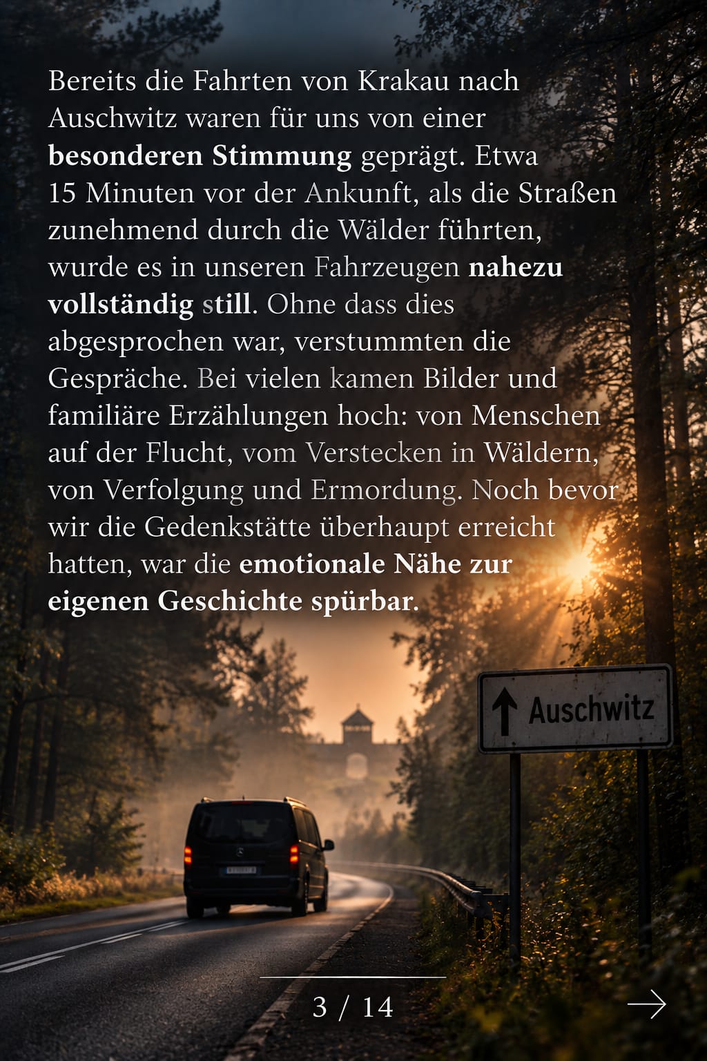 Gedenk- und Erinnerungsfahrt nach Auschwitz - Bild 3